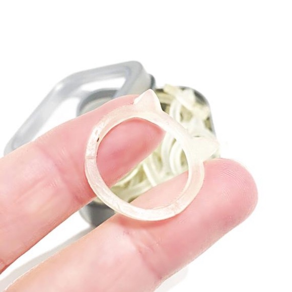 Mini cat ring soap set - Picture 3 of 6